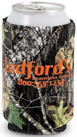 Koozies: Neoprene Trademark Camo Koozies